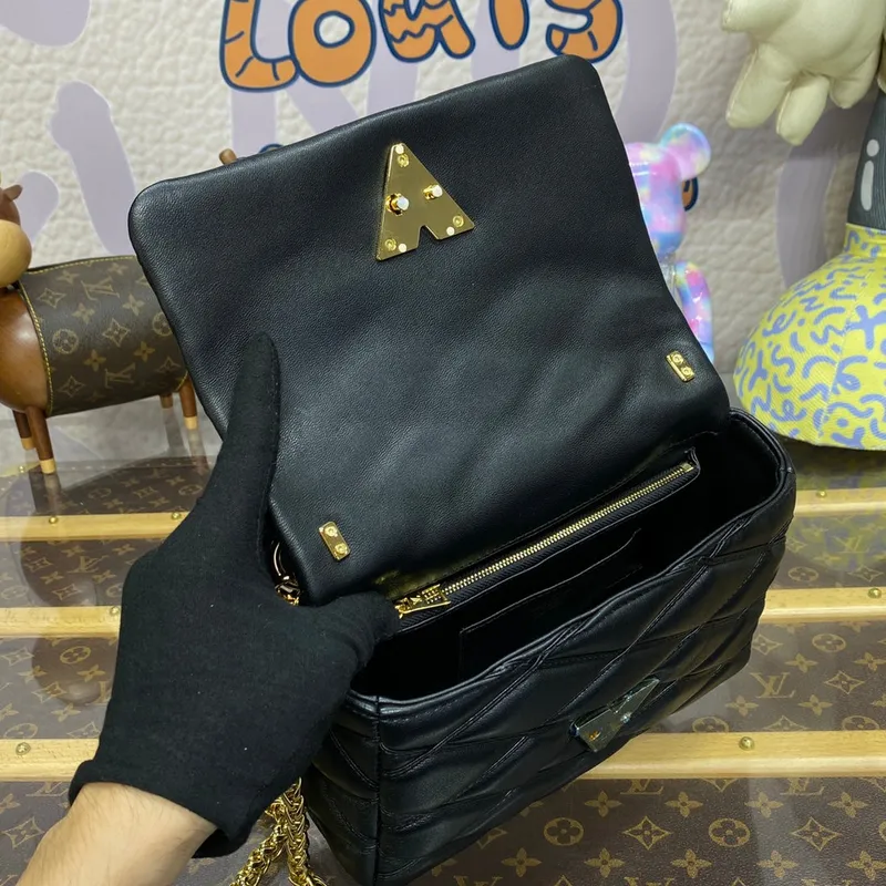 LV M22891 Louis Vuitton GO 14 MM Taška Černá