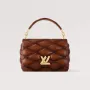LV M23601 Louis Vuitton GO 14 MM Taška Uzená Tan
