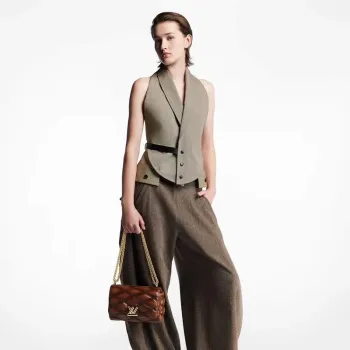 LV M23601 Louis Vuitton GO 14 MM Taška Uzená Tan