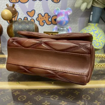 LV M23601 Louis Vuitton GO 14 MM Taška Uzená Tan