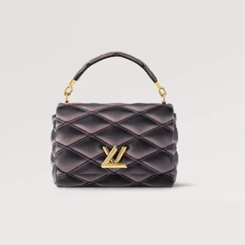 LV M23569 Louis Vuitton GO 14 MM Taška Černá / Růžová