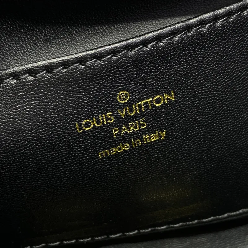 LV M23569 Louis Vuitton GO 14 MM Taška Černá / Růžová