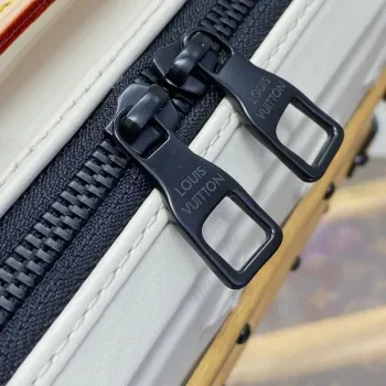 LV M21950 Louis Vuitton Future Trunk Bag Kůže telecí Bílá