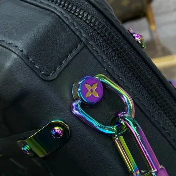 LV M21935 Louis Vuitton Future Trunk Bag Kůže telecí Černá