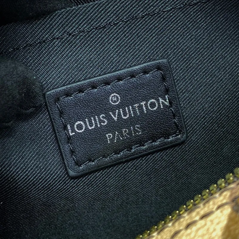 LV M46678 Louis Vuitton Keepall Bandoulière 25 Taška Hnědá