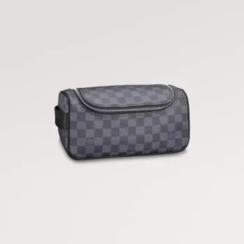 LV N47625 Louis Vuitton Toaletní taška Damier Graphite Canvas