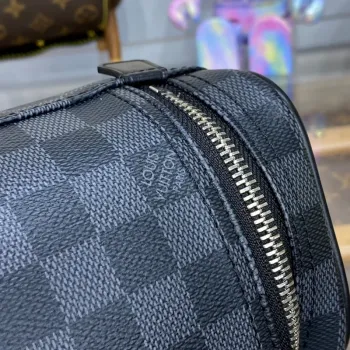LV N47625 Louis Vuitton Toaletní taška Damier Graphite Canvas