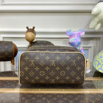 LV M44494 Louis Vuitton Dopp Kit Toaletní taška Monogram plátno