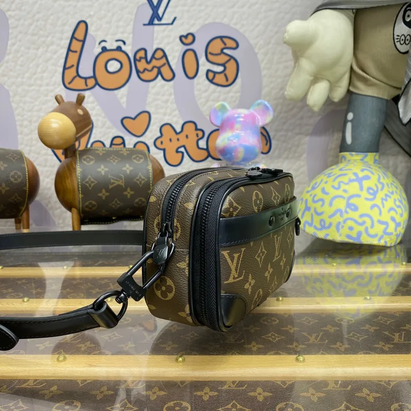 LV M82542 Louis Vuitton Alpha Nano Taška Monogram Koženka