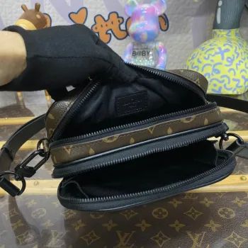 LV M82542 Louis Vuitton Alpha Nano Taška Monogram Koženka