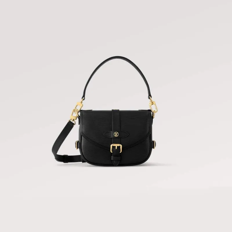 LV M23469 Louis Vuitton Saumur BB Kabelka Černá