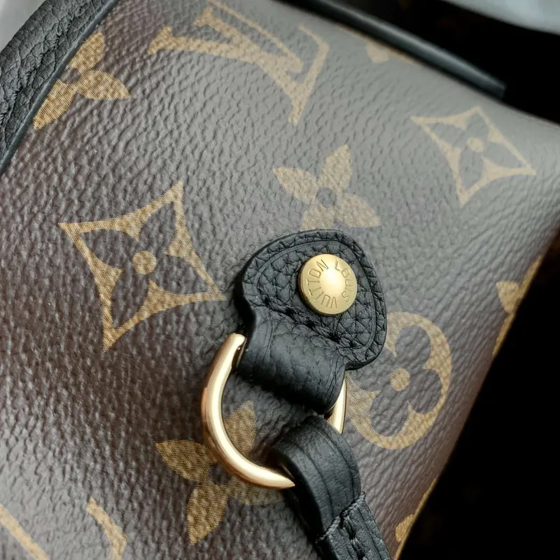LV M11946 Louis Vuitton Neverfull Inside Out MM Kabelka Černá