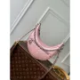 LV N85900 Louis Vuitton Loop Pm Taška z pštrosí kůže Růžový lesk