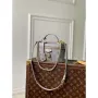 LV M12427 Louis Vuitton Vanity Chain Pouch Bag Trianon Šedá