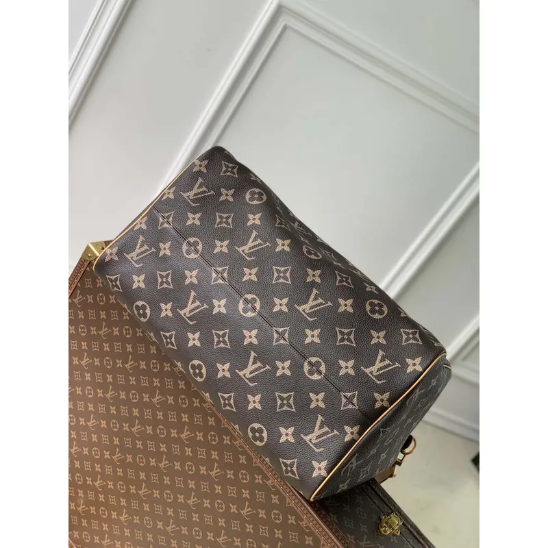 LV M46962 Louis Vuitton Speedy P9 Bandoulière 50 Taška Monogram Kůže