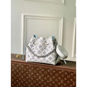 LV M11736 Louis Vuitton Bella Bucket Bag Bílá/Modrá