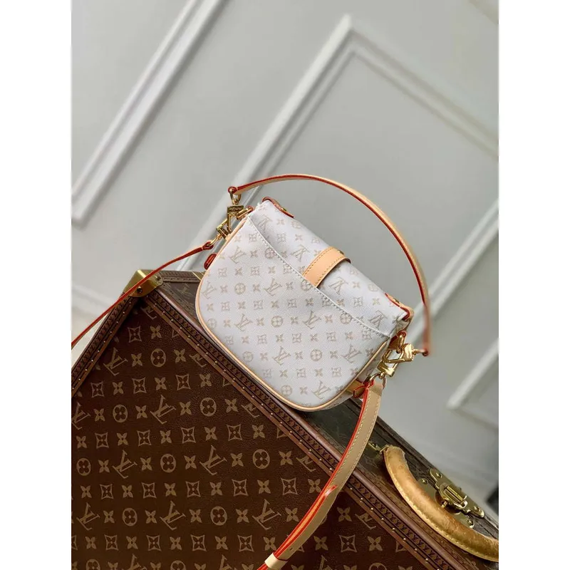 LV M12327 Louis Vuitton Saumur BB Taška Mastic