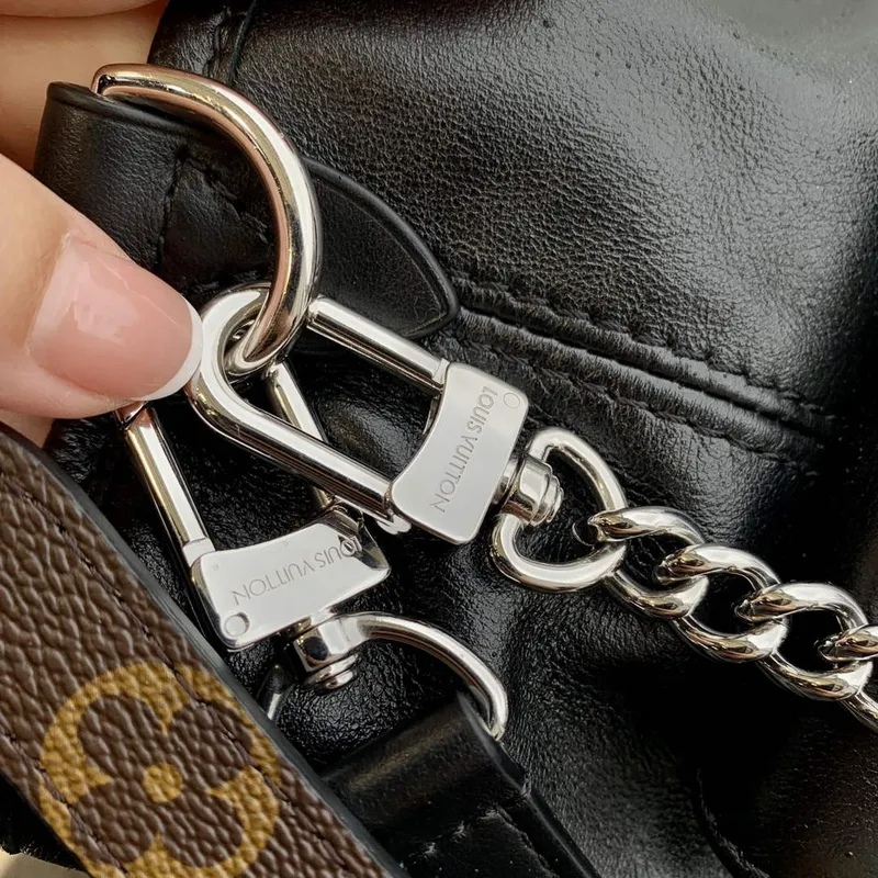 LV M24861 Louis Vuitton CarryAll Cargo PM Taška Černá