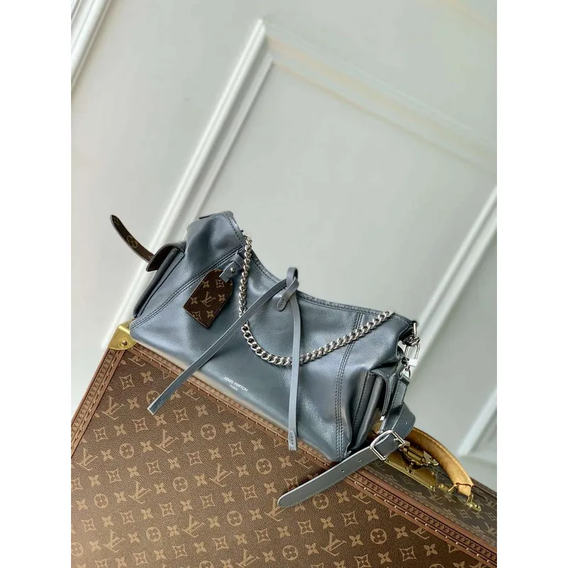 LV M12579 Louis Vuitton CarryAll Cargo PM Taška Trianon Šedá