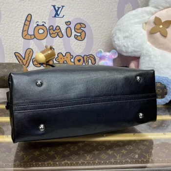 LV M25143 Louis Vuitton CarryAll Dark MM Taška Černá