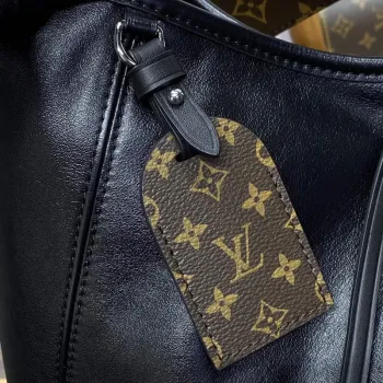 LV M25143 Louis Vuitton CarryAll Dark MM Taška Černá