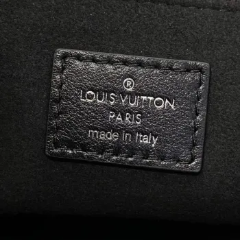 LV M25143 Louis Vuitton CarryAll Dark MM Taška Černá