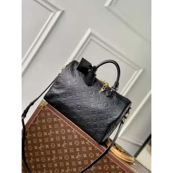 LV M47186 Louis Vuitton Speedy Soft 30 Kabelka Černá