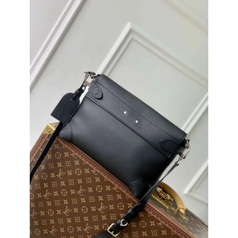 LV M11607 Louis Vuitton Steamer Crossbody Messenger Bag Černá