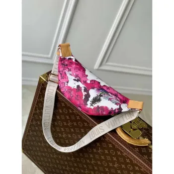LV M24987 Louis Vuitton Rush Bumbag Růžová