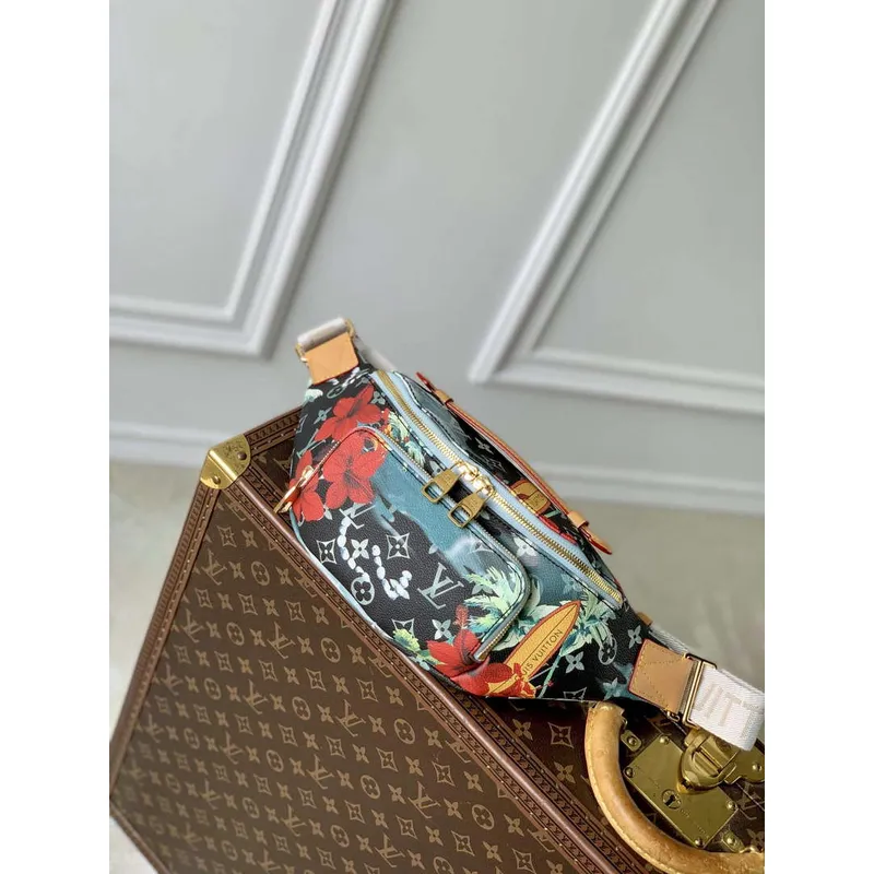 LV M24992 Louis Vuitton Rush Bumbag Námořnická Modrá