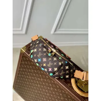 LV M24858 Louis Vuitton Rush Bumbag Čokoláda