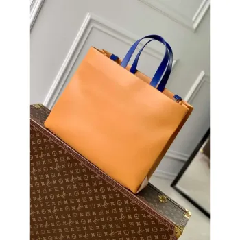 LV M24457 Louis Vuitton Shopper Tote MM Taška Safran