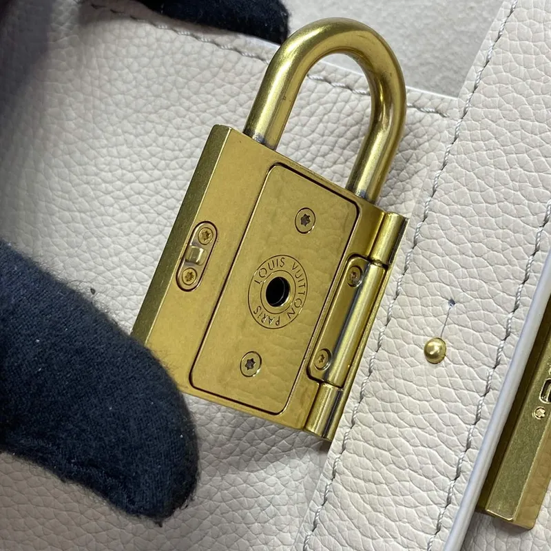 LV M25341 Louis Vuitton Low Key Cabas MM Taška off white