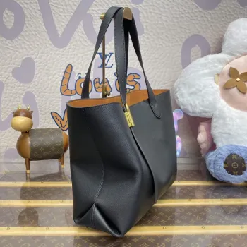 LV M25341 Louis Vuitton Low Key Cabas MM Taška Černá