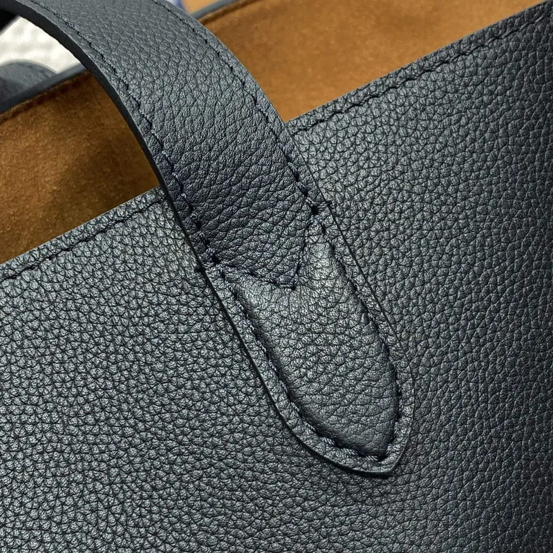 LV M25341 Louis Vuitton Low Key Cabas MM Taška Černá