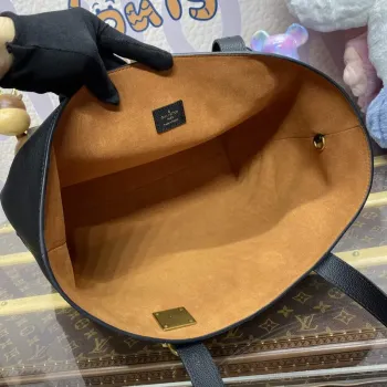 LV M25341 Louis Vuitton Low Key Cabas MM Taška Černá