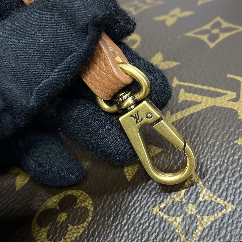 LV M25342 Louis Vuitton Low Key Cabas MM Taška Cognac Hnědá