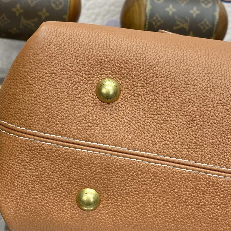 LV M25342 Louis Vuitton Low Key Cabas MM Taška Cognac Hnědá