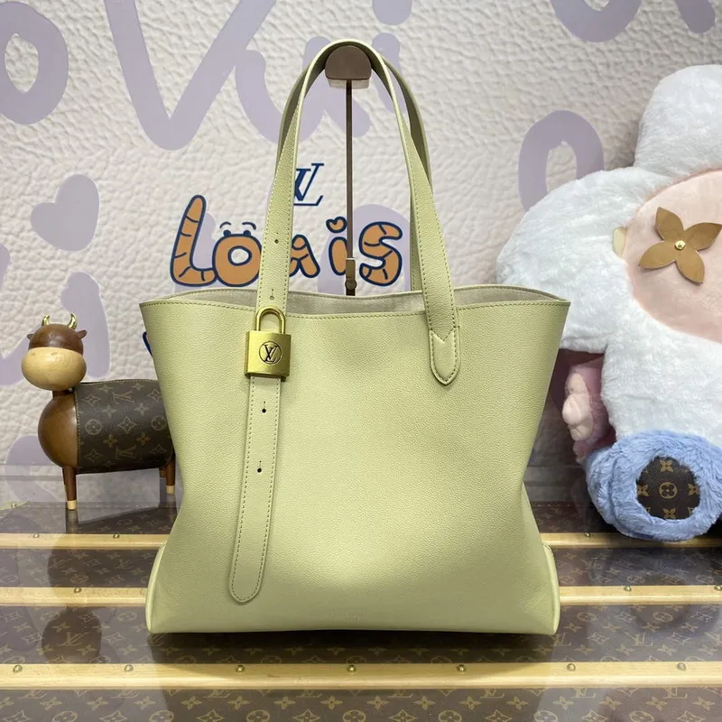 LV M25343 Louis Vuitton Low Key Cabas MM Taška Clay Green