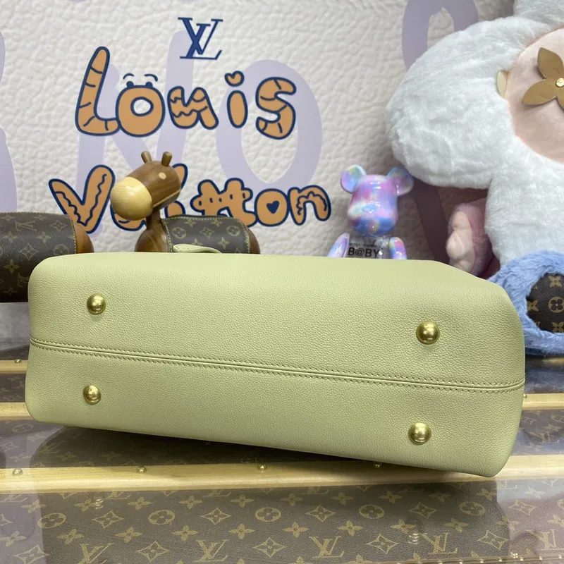 LV M25343 Louis Vuitton Low Key Cabas MM Taška Clay Green