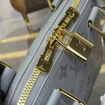 LV M12561 Louis Vuitton Alma BB Kapsa z telecí kůže Trianon šedá