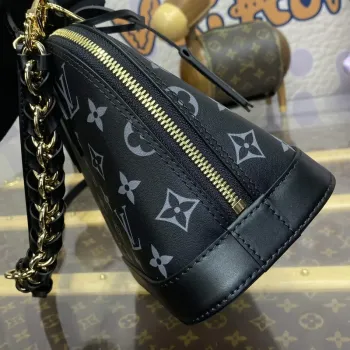 LV M12289 Louis Vuitton Alma BB Kabelka z telecí kůže Černá