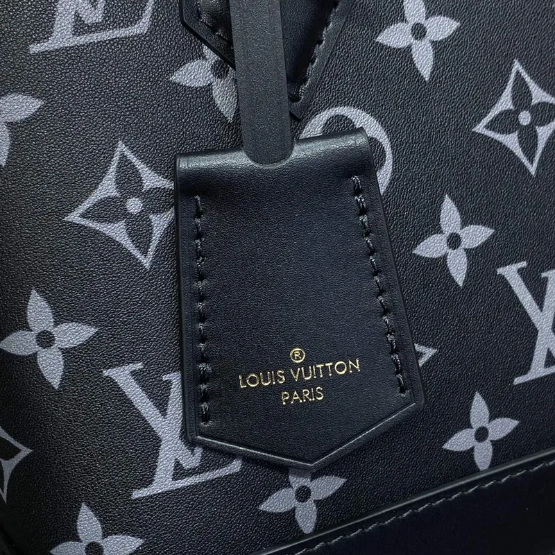 LV M12289 Louis Vuitton Alma BB Kabelka z telecí kůže Černá