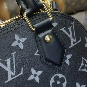 LV M12289 Louis Vuitton Alma BB Kabelka z telecí kůže Černá