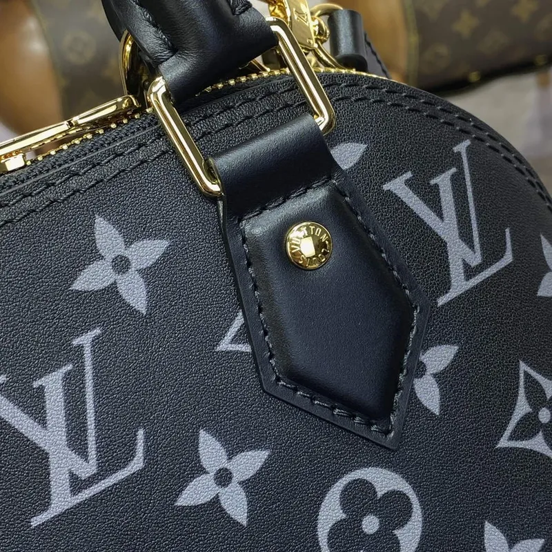 LV M12289 Louis Vuitton Alma BB Kabelka z telecí kůže Černá
