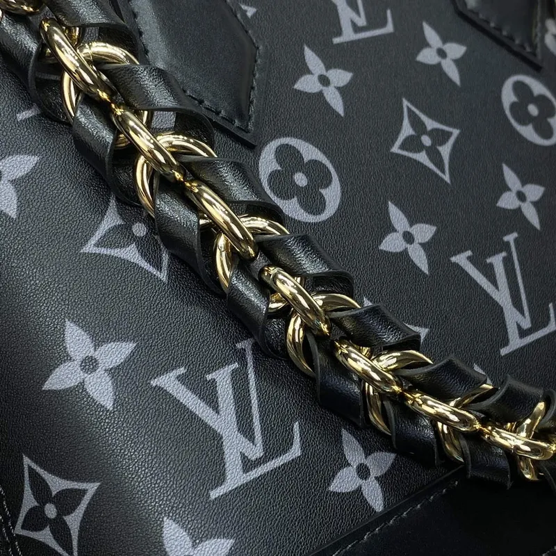 LV M12289 Louis Vuitton Alma BB Kabelka z telecí kůže Černá