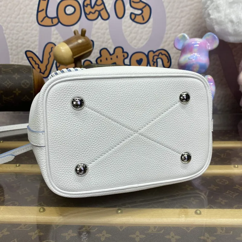 LV M11734 Louis Vuitton Blossom PM Tote Bag Bílá/Modrá