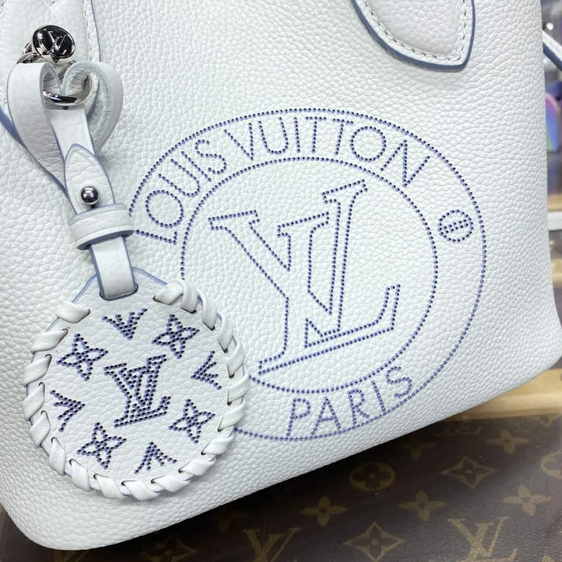 LV M11734 Louis Vuitton Blossom PM Tote Bag Bílá/Modrá