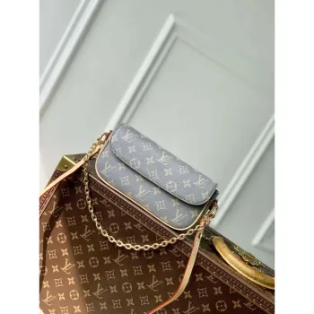 LV M12778 Peněženka na řetízku Louis Vuitton Ivy Taška Trianon Šedá