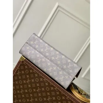 LV M12415 Louis Vuitton OnTheGo MM Taška Trianon Šedá
